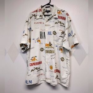 Koman Sport men's tropical Hawaiian short sleeve size XL